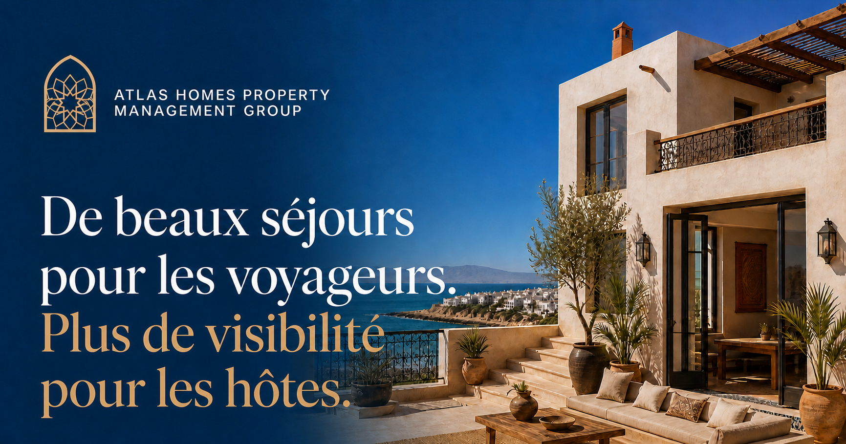 Atlas Homes Property Management Group — De beaux séjours pour les voyageurs, plus de visibilité pour les hôtes